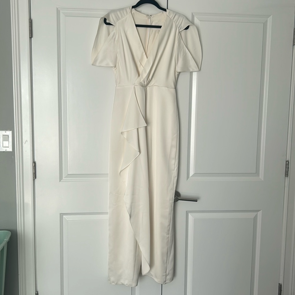 J. Crew Bridal ivory long dress. Size 6.